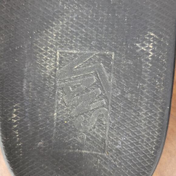 Vans Slides La Costa Sandals 11 Pride Black Logo Synthetic Nubuck Slip On - Picture 8 of 10